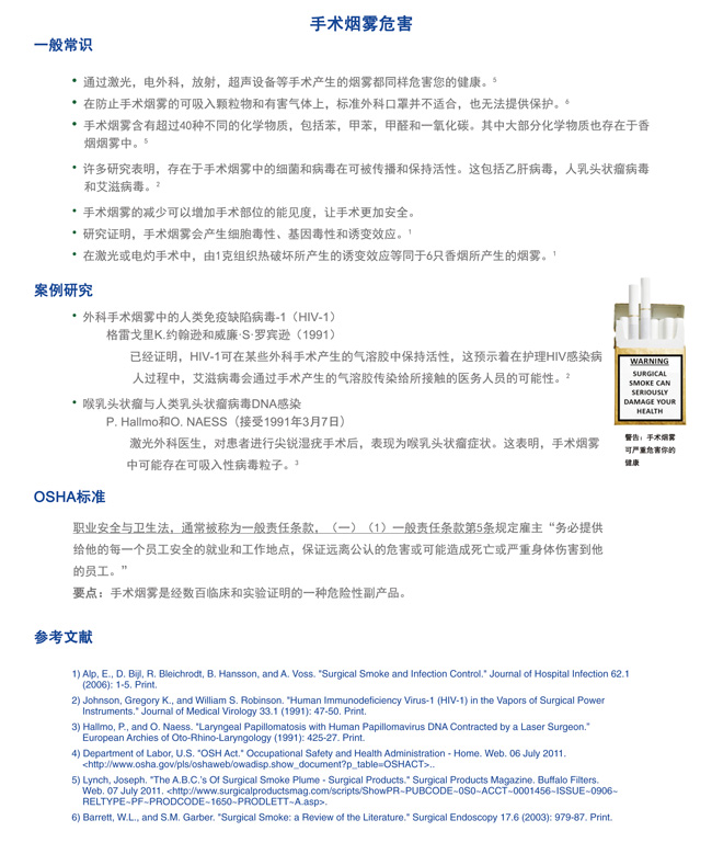 手術煙霧危害